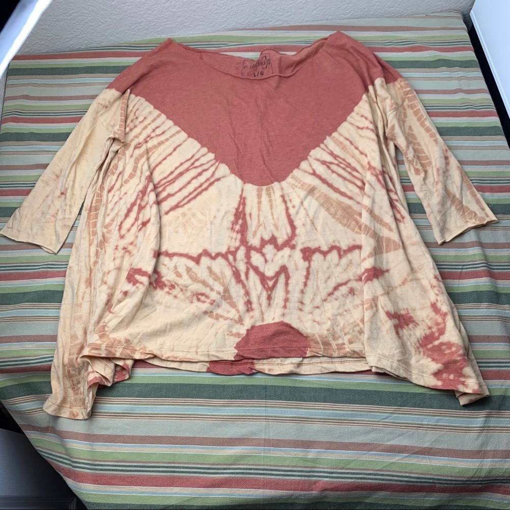 We The Free Coastal Tie Dye top, Sz L